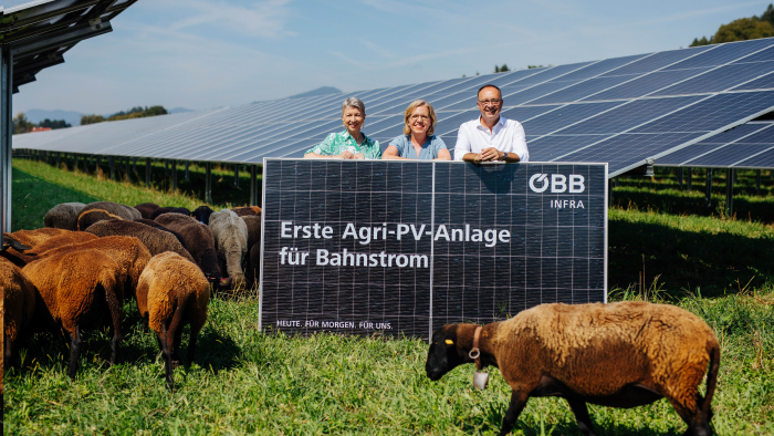 Agri-PV plant powers ?BB trains